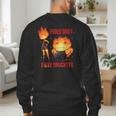 Disney And Pixar’s Elemental Proud Dad Of a Fiery Daughter Men's Sweatshirt Back Print
