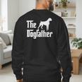 The DogfatherShirt Boxer Dog Lover Shirt For Men Dad Men's Sweatshirt Back Print