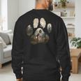 English Springer Spaniel Mountain Paw Dog Mom Dad Men's Sweatshirt Back Print English Springer Spaniel Mountain Paw Dog Mom Dad Men's Sweatshirt Back Print