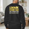 Family Lemonade Stand Dad Men's Sweatshirt Back Print Family Lemonade Stand Dad Men's Sweatshirt Back Print