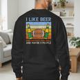 I Like Fantasy Football 3 People Draft Party Dad Men Men's Sweatshirt Back Print I Like Fantasy Football 3 People Draft Party Dad Men Men's Sweatshirt Back Print