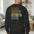 Father Husband Pakistani Legend Pakistan Dad Father's Day Men's Sweatshirt Back Print