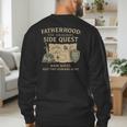 Fatherhood The Original Side Quest Dad Mode Men's Sweatshirt Back Print