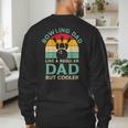Fathers Day Bowling Dad For Bowling Player Dad Men's Sweatshirt Back Print