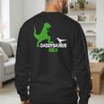 Father's Day Idea Daddysaurus Rex T-Shirt Men's Sweatshirt Back Print Father's Day Idea Daddysaurus Rex T-Shirt Men's Sweatshirt Back Print