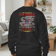 My Favorite 82nd Airborne Is My Dad Veteran Father's Day Men's Sweatshirt Back Print