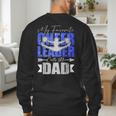 My Favorite Cheerleader Calls Me Dad Cheer Dad Fathers Day Men's Sweatshirt Back Print