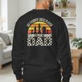 My Favorite Chess Player Calls Me Dad Chess Dad Chess Player Men's Sweatshirt Back Print