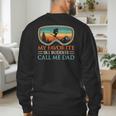 My Favorite Ski Buddies Call Me Dad Ski Dad Men's Sweatshirt Back Print