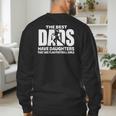 Flag Football Girl Dad Proud Father Of Girl Playing Sports Men's Sweatshirt Back Print