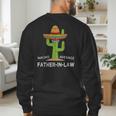 Fun Hilarious Dad-In-Law Humor Father-In-Law Men's Sweatshirt Back Print Fun Hilarious Dad-In-Law Humor Father-In-Law Men's Sweatshirt Back Print