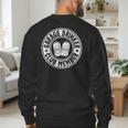 Garage Drinker Club Member Day Drinking Dad Beer Garage Men's Sweatshirt Back Print Garage Drinker Club Member Day Drinking Dad Beer Garage Men's Sweatshirt Back Print