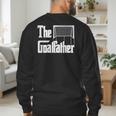 The Goalfather Dad Soccer Goalkeeper Goalie Coach Footballer Men's Sweatshirt Back Print The Goalfather Dad Soccer Goalkeeper Goalie Coach Footballer Men's Sweatshirt Back Print