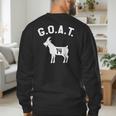 GOAT Number 14 Greatest Of All Time Dad Joke Men's Sweatshirt Back Print