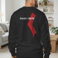 God Of Boy Dad Video Game Tshirt Father's Day Edition Men's Sweatshirt Back Print