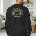 Golden Retriever Dad Dog Shirt Fathers Day Doggy Men's Sweatshirt Back Print