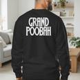 Grand Poobah Shirt For Fathers Day Dad T-Shirt Men's Sweatshirt Back Print Grand Poobah Shirt For Fathers Day Dad T-Shirt Men's Sweatshirt Back Print