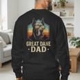 Great Dane Dad Vintage Men's Sweatshirt Back Print Great Dane Dad Vintage Men's Sweatshirt Back Print