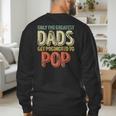Only The Greatest Dads Get Promoted To Pop Men's Sweatshirt Back Print
