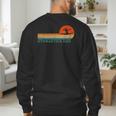 Gymnastics Dad Gymnastics Daughter Gymnast Dad Men's Sweatshirt Back Print