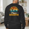 Gymnastics Mom Dad I'm Here To Watch My Flippin' Daughter Men's Sweatshirt Back Print Gymnastics Mom Dad I'm Here To Watch My Flippin' Daughter Men's Sweatshirt Back Print