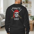 Halloween Pirate Skull Apparel Pirate Dad V-Neck Short Sleeve Cotton 100 T-Shirt Small Men's Sweatshirt Back Print
