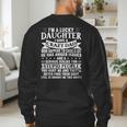 I'm a Lucky Daughter I Have Crazy Dad Daddy Family Men's Sweatshirt Back Print