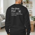 Jiu Jitsu Dad BJJ Definition Men's Sweatshirt Back Print