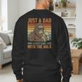 Just A Dad Who Always Came Back With The Milk Daddy Men's Sweatshirt Back Print