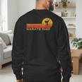 Karate Dad Martial Arts Retro Men's Sweatshirt Back Print