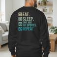 Take Kids To Sports Dad Sports Father Sport Dad Men's Sweatshirt Back Print