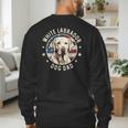 Labrador Retriever Dog Dad Men's Sweatshirt Back Print