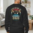 I Leveled Up To Dad 2025 Promoted To Daddy Soon To Be Father Men's Sweatshirt Back Print