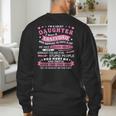 I Am a Lucky Daughter I Have Crazy Dad For Daughter Men's Sweatshirt Back Print