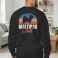 Maltipoo Dad Men's Sweatshirt Back Print