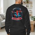 Marvel Dad Is Amazing Like Spider-Man Father's Day Men's Sweatshirt Back Print