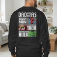 Marvel Father's Day Spider-Man Thor Hulk Dad Attributes Men's Sweatshirt Back Print