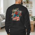 Marvel Spider-Man Amazing Dad Father's Day Men's Sweatshirt Back Print