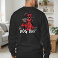 Marvel Super Heroes Pets Deadpool Loves Dogpool Dog Dad Men's Sweatshirt Back Print Marvel Super Heroes Pets Deadpool Loves Dogpool Dog Dad Men's Sweatshirt Back Print