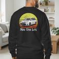 Mini Van Life Soccer Mom Dad Parent For Parents Men's Sweatshirt Back Print Mini Van Life Soccer Mom Dad Parent For Parents Men's Sweatshirt Back Print