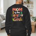 Mom And Dad Birthday Girl Matching Family Party Decorations Men's Sweatshirt Back Print Mom And Dad Birthday Girl Matching Family Party Decorations Men's Sweatshirt Back Print
