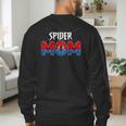 Mom And Dad Spider Family Matching Birthday Halloween Men's Sweatshirt Back Print