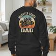 Monster Truck Dad Shirt Retro Vintage Monster Truck Shirt Men's Sweatshirt Back Print