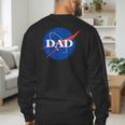 NASA Inspired DAD Meatball Men's Sweatshirt Back Print NASA Inspired DAD Meatball Men's Sweatshirt Back Print