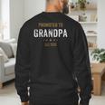 New For Dad Promoted To Grandpa Est 2020 Men's Sweatshirt Back Print