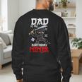 Ninja Favor Shirt For Men Dad Of The Birthday Boy Men's Sweatshirt Back Print
