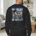 No More Mr Nice Guy Alpha Wolf Meme Dad Papa Men Men's Sweatshirt Back Print