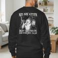 Not Now Kitten Daddy Increasing Shareholder Value Alpha Wolf Men's Sweatshirt Back Print Not Now Kitten Daddy Increasing Shareholder Value Alpha Wolf Men's Sweatshirt Back Print