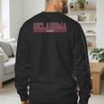 Oklahoma Dad University Sports Men's Sweatshirt Back Print