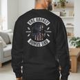 One Badass Bonus Stepdad Birthday Step Dad Men's Sweatshirt Back Print